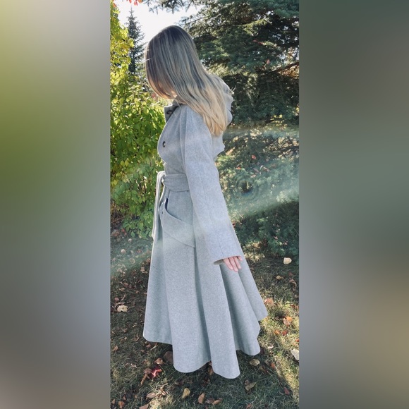 Wool/cashmere blend custom coat - Picture 7 of 7